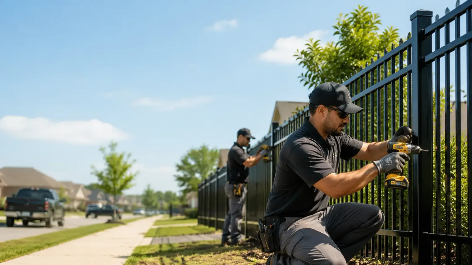 Metal Fence Installation in Coram, NY